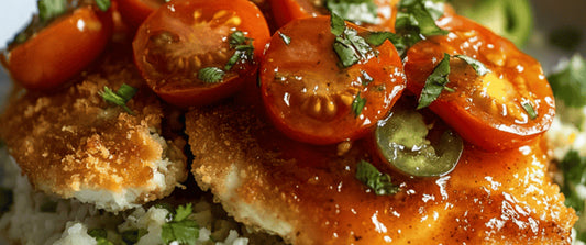 Deviled Chicken & Honey-Chipotle Sauce
