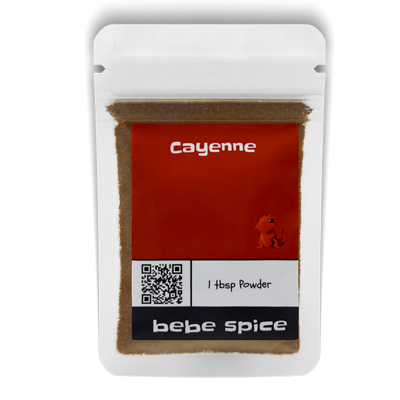 Cayenne Chili Pepper Ground, Organic - Bebe Spice