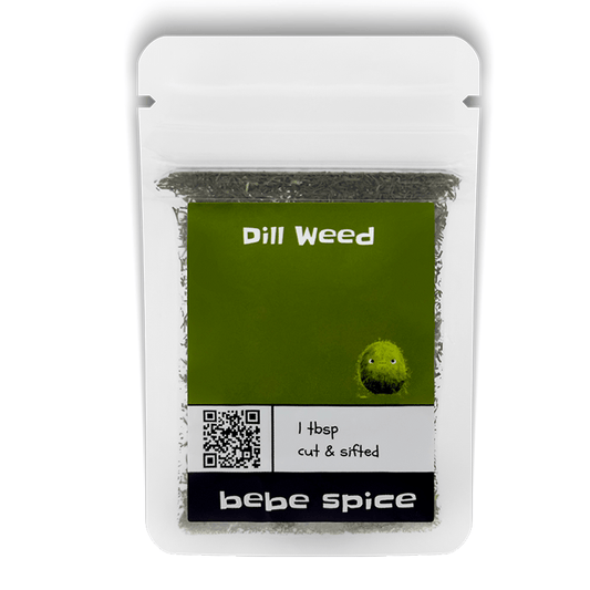 Dill Weed, Cut & Sifted, Organic - Bebe Spice