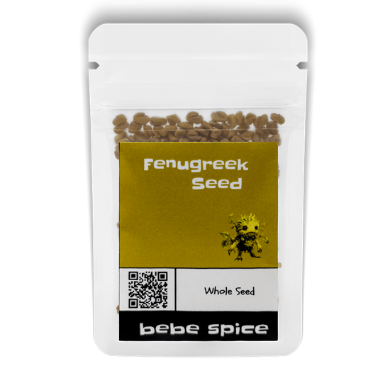 Fenugreek Seed, Whole, Organic - Bebe Spice