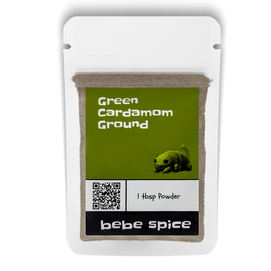 Green Cardamom Powder, Organic - Bebe Spice