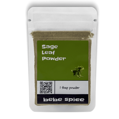 Sage Leaf, Ground, Organic - Bebe Spice